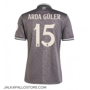 Real Madrid Arda Guler #15 Kolmaspaita 2024-25 Lyhythihainen